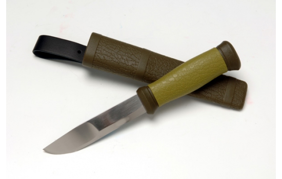 Туристический нож Mora Outdoor 2000 нерж. сталь, зеленый