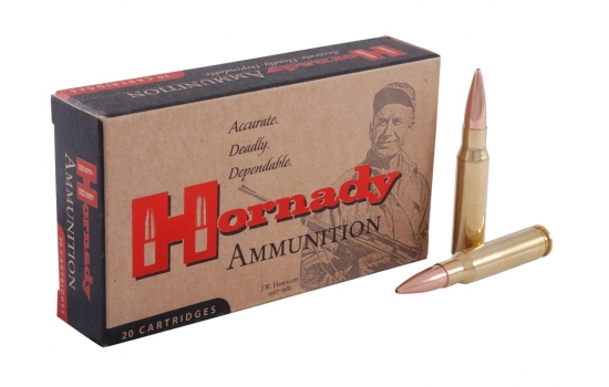 Hornady Match Ammunition 308 Winchester BTHP 10.88g / 168gr