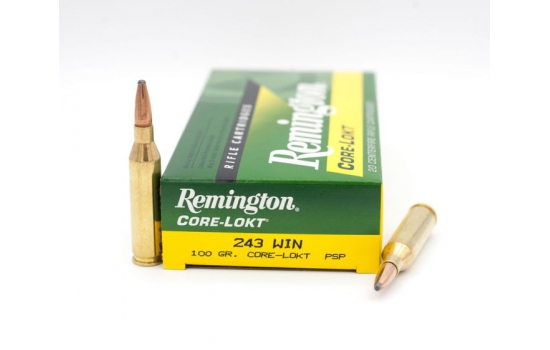 Remington.243 Win пуля Core-Lokt Pointed Soft Point  6,48g/ 100gr 