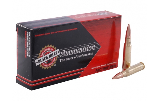 Black Hills 308 Win Hollow Point Boat Tail 10.88g / 168gr